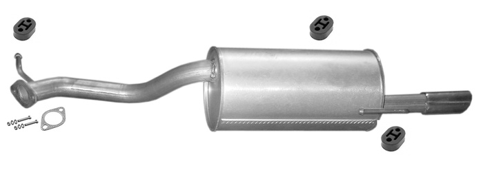 Endschalldämpfer für SUBARU LEGACY III  2.0 2.5 AWD / OUTBACK  2.5 AWD Auspuff