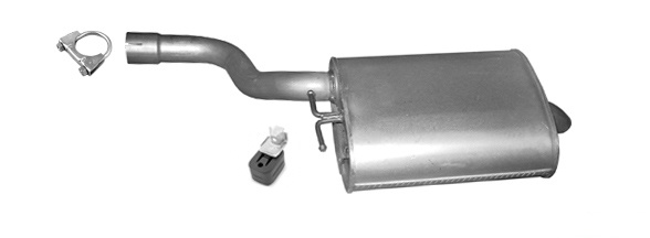 Endschalldämpfer BMW 5 (E39) 520 523 525 528 530 Auspuff