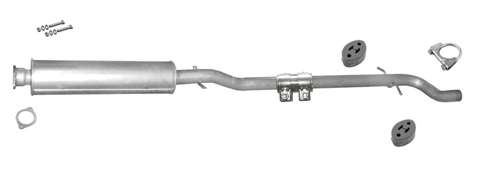 Mittelschalldämpfer VOLVO V70 2.4 Kombi 2001-07.2007 Auspuff