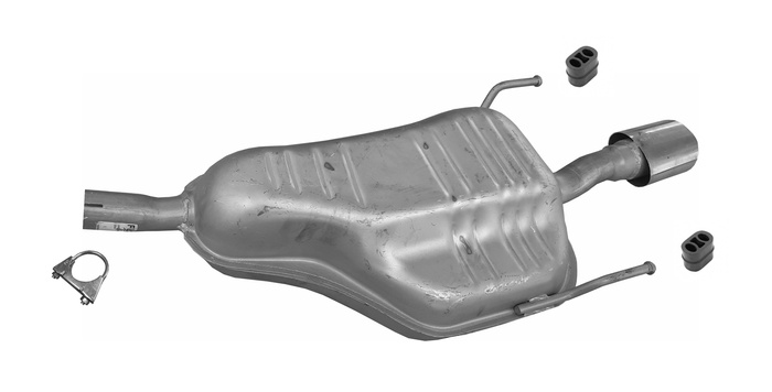 Endschalldämpfer für OPEL ASTRA H (L08, L35, L48) 1.4 1.6 1.8 16V 04-10 Auspuff