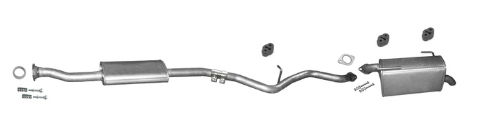 Auspuff für SUBARU OUTBACK IV (BR) 2.5 167PS 2009-2015 Auspuffanlage