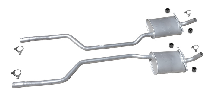 Auspuff für FORD CAPRI II III 2.3 2.8 3.0 1974-1987 Auspuffanlage