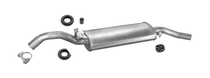 Endschalldämpfer für VW GOLF II 1.0 1.3 1.6  Auspuffanlage