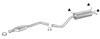Auspuff RENAULT MEGANE I 1.6 1.9 DCI 2.0 Coupe Cabriolet Auspuffanlage