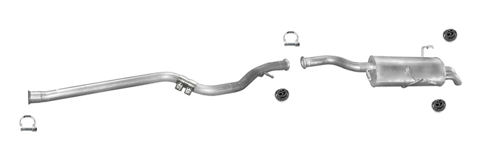 Auspuff PEUGEOT 607 2.0 2.2 HDI Auspuffanlage