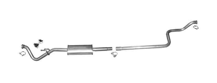 Mittelschalldämpfer für CITROEN BERLINGO II PEUGEOT PARTNER II 1.6 Auspuff