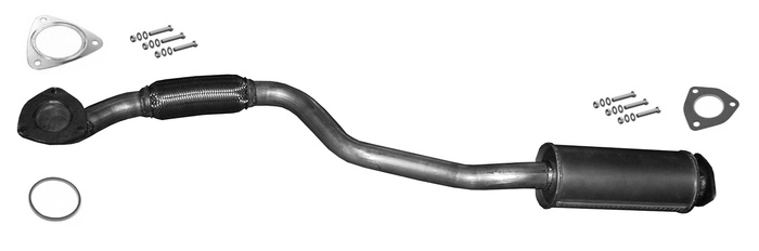 Vorschalldämpfer für Chevrolet / Daewoo Lacetti Nubira 1.4 1.6 Auspuff