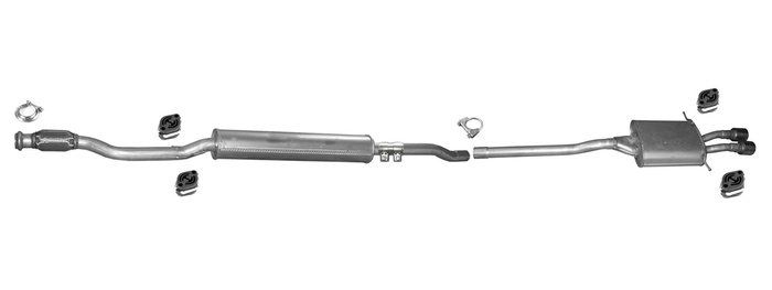 Auspuff für MINI MINI Cooper S 1.6 Auspuffanlage