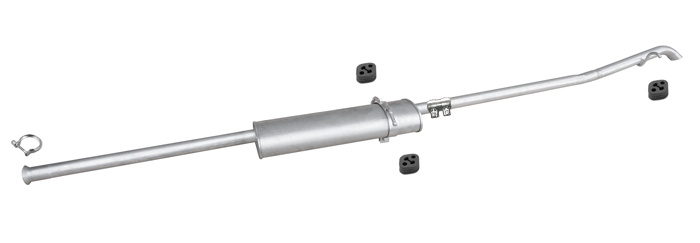 Auspuff für MERCEDES VANEO 1.6 1.9 mit E-Prüfzeichen Auspuffanlage