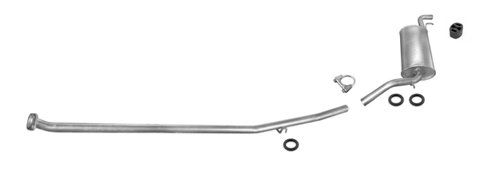 Auspuff für SEAT MARBELLA 0.9 SPECIAL Auspuffanlage