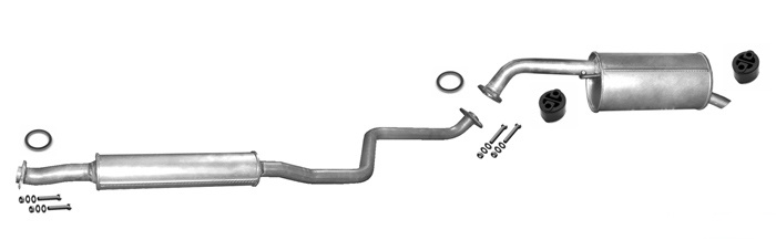 Auspuff MAZDA PREMACY 1.8 1.9 2.0 07.2001-2005 Auspuffanlage