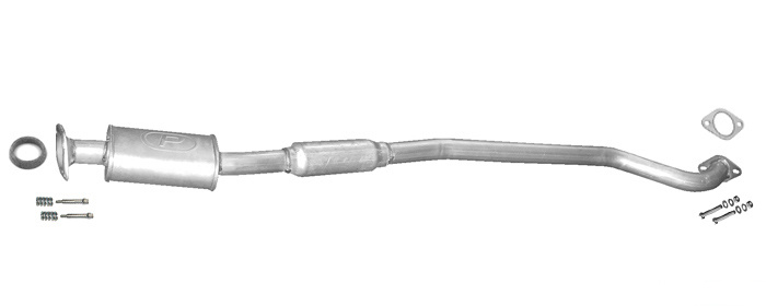 Mittelschalldämpfer SUBARU LEGACY III OUTBACK (BE, BH) 2.0 2.5 98-03 Auspuff