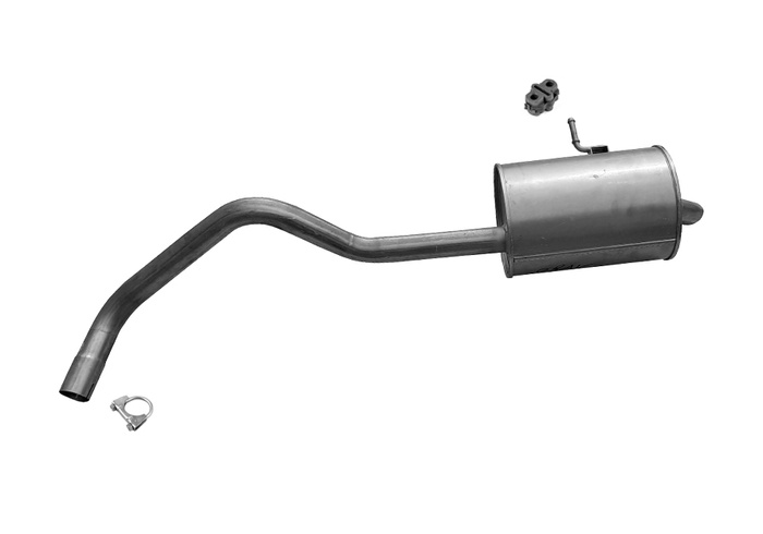 Endschalldämpfer für RENAULT KANGOO II 1.5 dCi Ab 10.2007 Auspuff