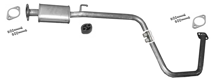 Mittelschalldämpfer  für Kia NIRO I 1.6 GDI Plug-in Hybrid 141 PS Auspuffanlage