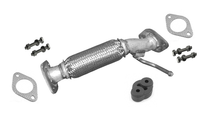 Hosenrohr für HYUNDAI I30 I 1.4 1.6 Euro 3/4 2007-2012 Auspuff Flexrohr