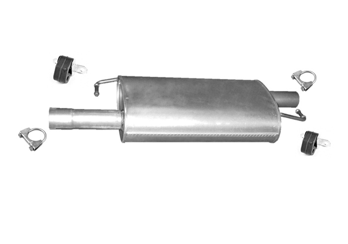 Mittelschalldämpfer für VW TRANSPORTER T5 T6 V VI 2.0 2.5 TDi BiTDi TSi Auspuff