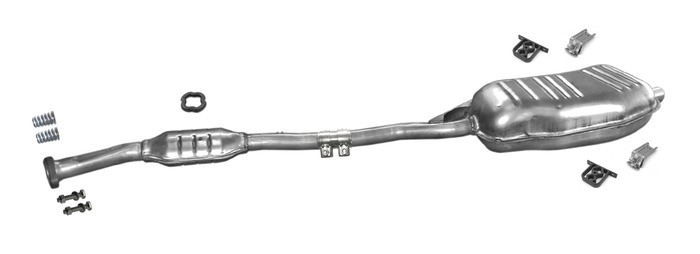 Auspuff BMW 3 (E36) 318iS 1796ccm Stufenheck Coupe Auspuffanlage