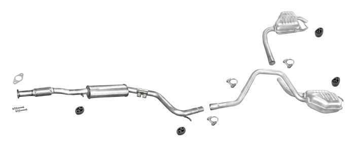 Auspuff FORD MONDEO MK1 MK2 2.0 Kombi Automatik 1993-1997 Auspuffanlage