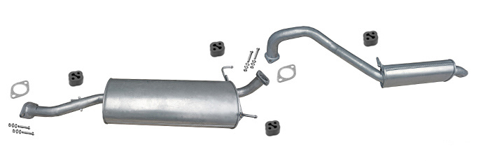 Auspuff KIA SORENTO I (JC) 2.4 3.5 V6 Auspuffanlage