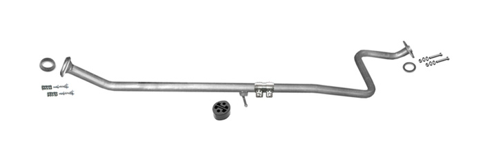 Mittelrohr für MAZDA 2 1.3i für Euro 4 2007-2014 Auspuff