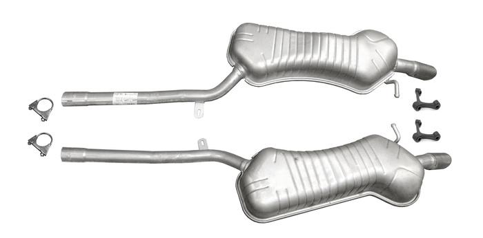 Endschalldämpfer für AUDI A6 C5 2.5 TDI 1.8 T 2.4 2.8 Quattro ab 05.2001 Auspuff