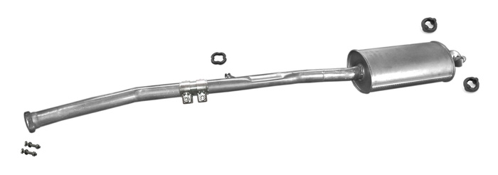 Endschalldämpfer für BMW 3 (E36) 325 td tds Fahrzeuge mit KAT bis 1995 Auspuff