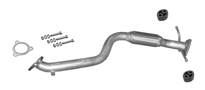 Hosenrohr für FIAT MULTIPLA 1.9 JTD 120PS ab 2002 Auspuff Flexrohr