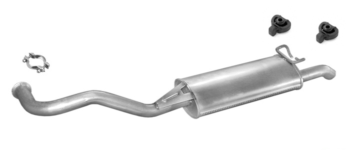 Endschalldämpfer RENAULT R19 1.9 TD 1.7 1.8 Schrägheck Cabrio 88-96 Auspuff