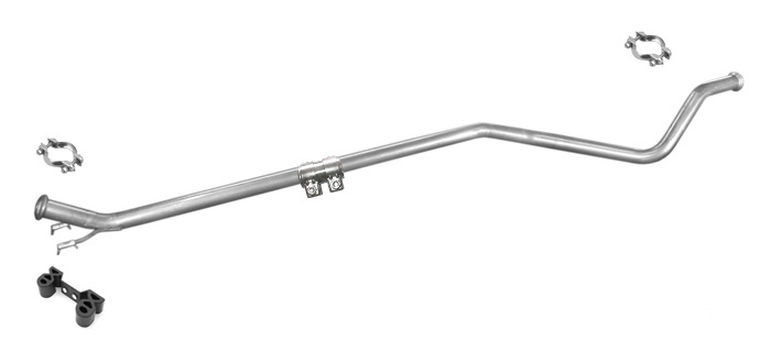 Rohr PEUGEOT 307 1.4 HDI TD Schrägheck 2002-06.2005 Auspuff Mittelrohr