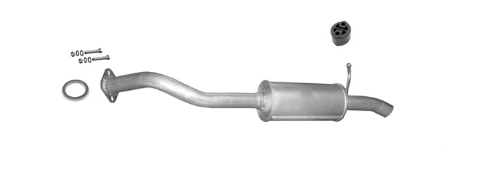Endschalldämpfer TOYOTA AURIS 2.0 D-4D TD 126PS ab 2006 Auspuff