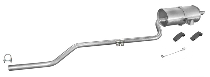 Endschalldämpfer TOYOTA COROLLA 1.3 Liftback Stufenheck Kombi 97-99 Auspuff