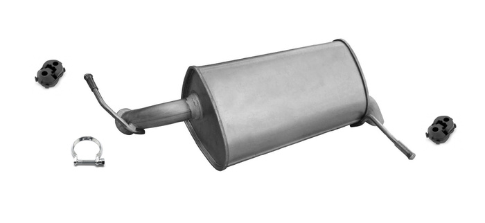 Endschalldämpfer für PEUGEOT 407 CITROEN C5 III 2.0 140PS 10.2007-07.2009