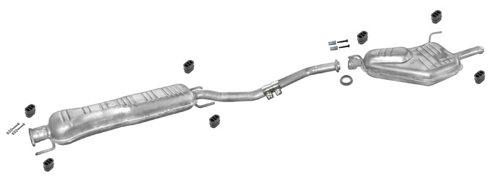 Auspuff OPEL VECTRA B 2.0 2.2 TDI DTI DI Auspuffanlage