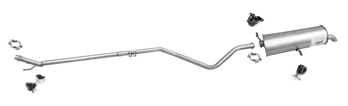 Auspuff CITROEN C4 I 1.6 HDI 2007-2013 Auspuffanlage