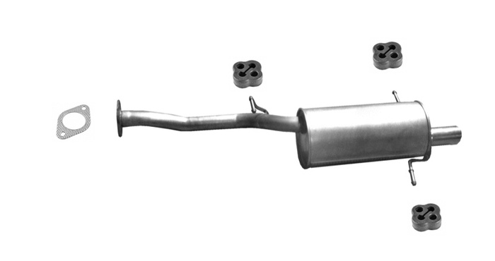 Endschalldämpfer für SUBARU IMPREZA 2.0 ab 2005 (GD und GG) Auspuff