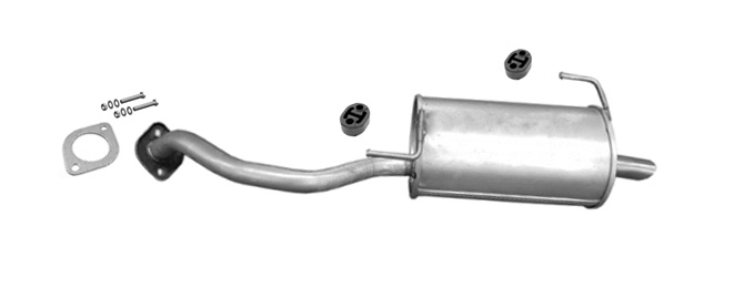 Endschalldämpfer für NISSAN NOTE (E12) 1.2i 12V 80, 98PS Ab 06.2013 Auspuff