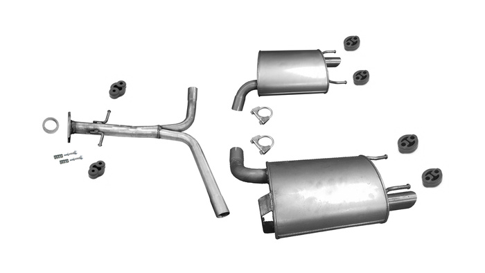 Auspuff für LEXUS IS 250 2.5 208PS ab 2005 Auspuffanlage