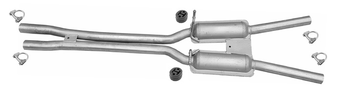 Mittelschalldämpfer für AUDI A6 S6 (C5) 3.0 30V / 4.2 40V Quattro Auspuff