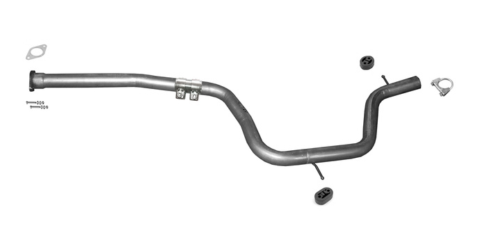 Rohr für VOLVO V70 III 2.0 D 136PS 2007-2015 Auspuff