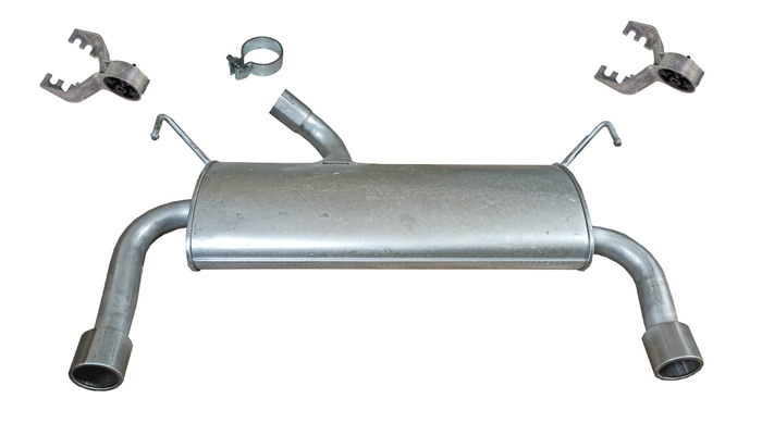 Endschalldämpfer für FORD KUGA II 1.5 1.6 ECOBOOST 2WD 4WD  Auspuffanlage