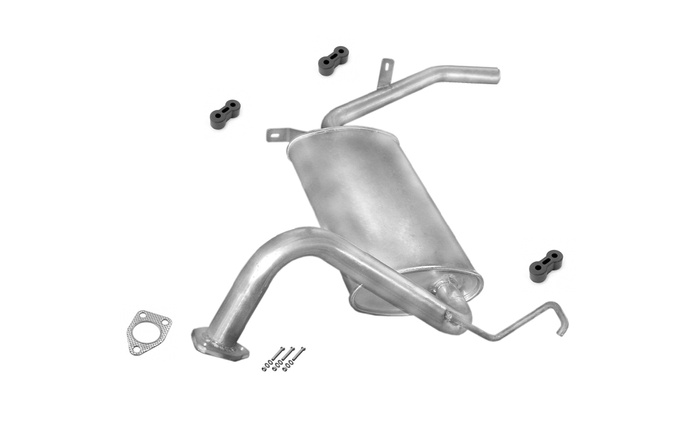 Endschalldämpfer für MITSUBISHI LANCER IV 1.8 D 1.3 1.5 1988-1992 Auspuff