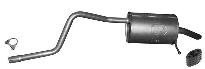 Endschalldämpfer für Dacia Lodgy 1.6 ab 2012 Auspuff Endtopf