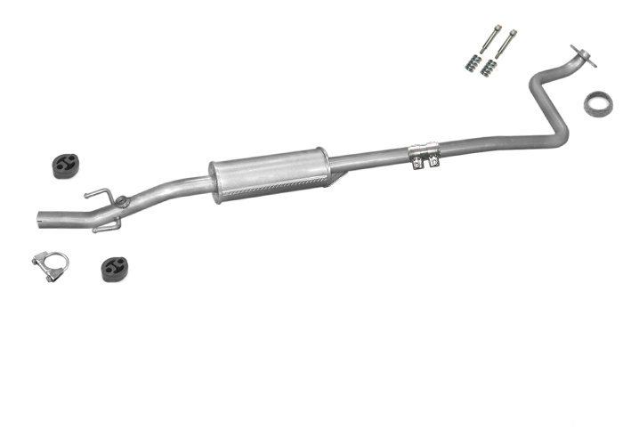 Mittelschalldämpfer TOYOTA YARIS 1.0 16V 68PS 1999-10.2005 Auspuff