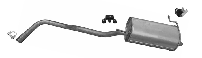 Endschalldämpfer für NISSAN MICRA 1.0 i / 0.9 IG-T Ab 12.2016 Auspuff