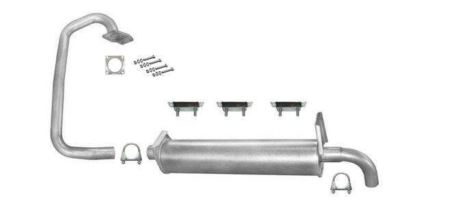 Auspuff VW T3 TRANSPORTER III 1.6 TD 70PS Motor: JX 1984-1989 Auspuffanlage