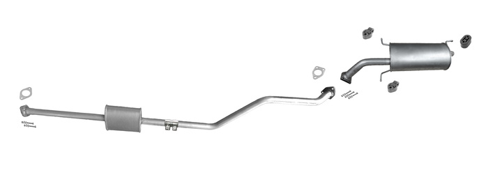 Auspuff für MITSUBISHI LANCER VII 1.6 Kombi Auspuffanlage