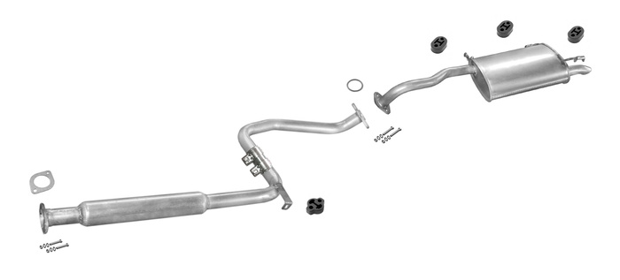 Auspuff NISSAN PRIMERA (P10) 2.0 2.0GT 1993-1996 Auspuffanlage