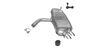 Endschalldämpfer VW TOURAN 1.9 2.0 TDI 100/105/136/140 PS 2003-2010 Auspuff