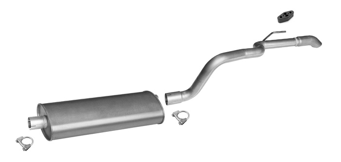 Auspuff für JEEP GRAND CHEROKEE II 2.7 CRD 163PS 4x4 Auspuffanlage