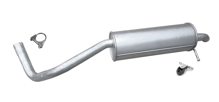 Endschalldämpfer für SKODA FABIA III 1.4 TDi Kombi ab 2014 Auspuff